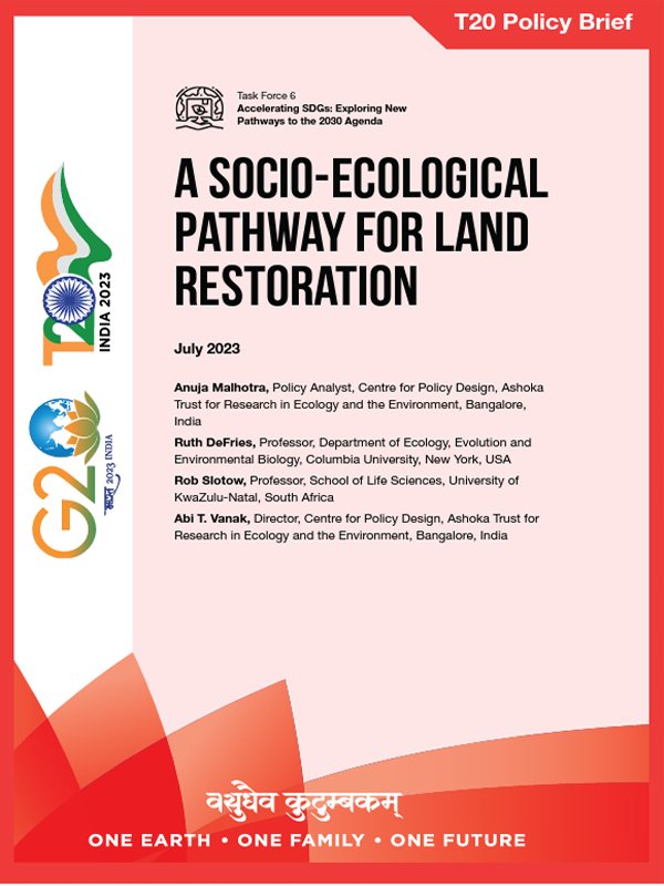 G20- a socio ecology pathways